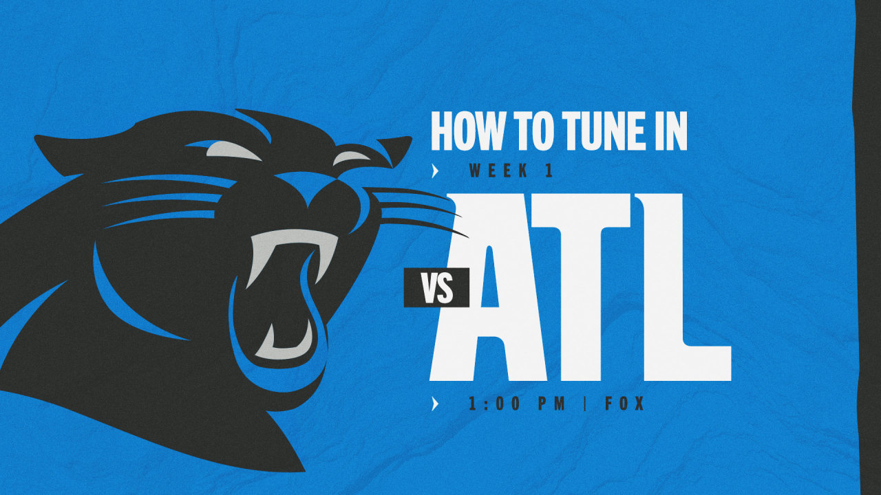 How to watch, listen and live stream: Carolina at Atlanta in Week 1