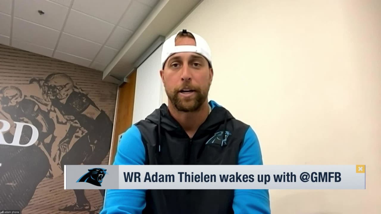 Adam Thielen brings experience to Carolina Panthers WR room