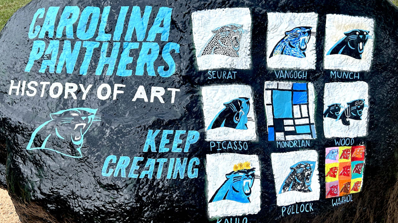 Carolina Panthers logo evolution  Carolina panthers, Panthers, Carolina  panthers logo