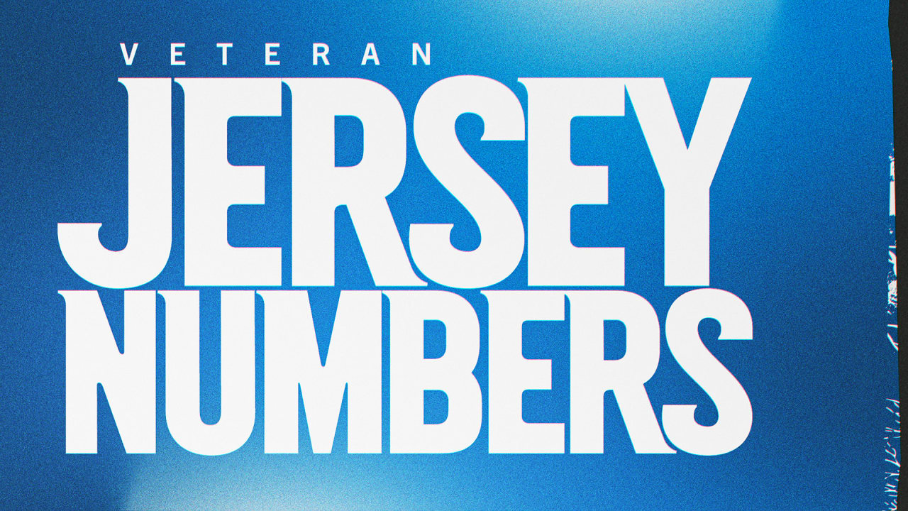 Panthers announce veteran jersey number changes