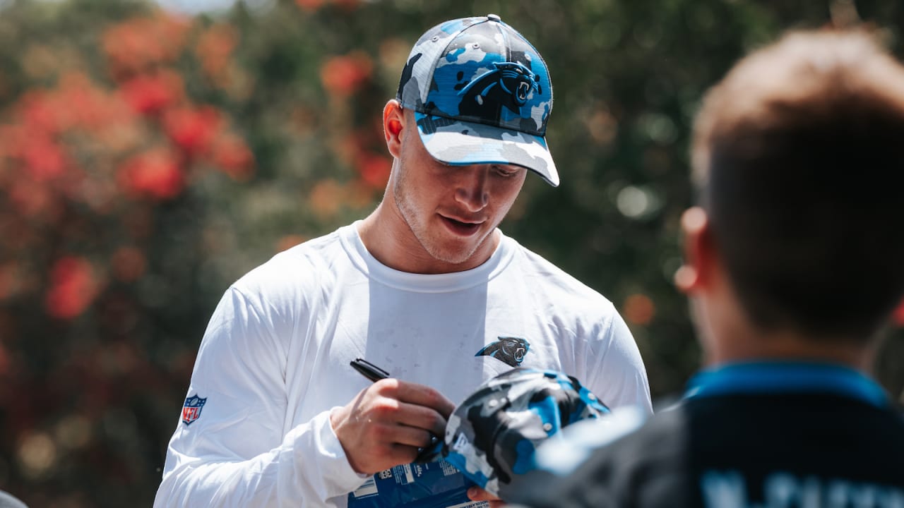 Off the Field: Christian McCaffrey Trades Autographs for Oreos at Training  Camp 