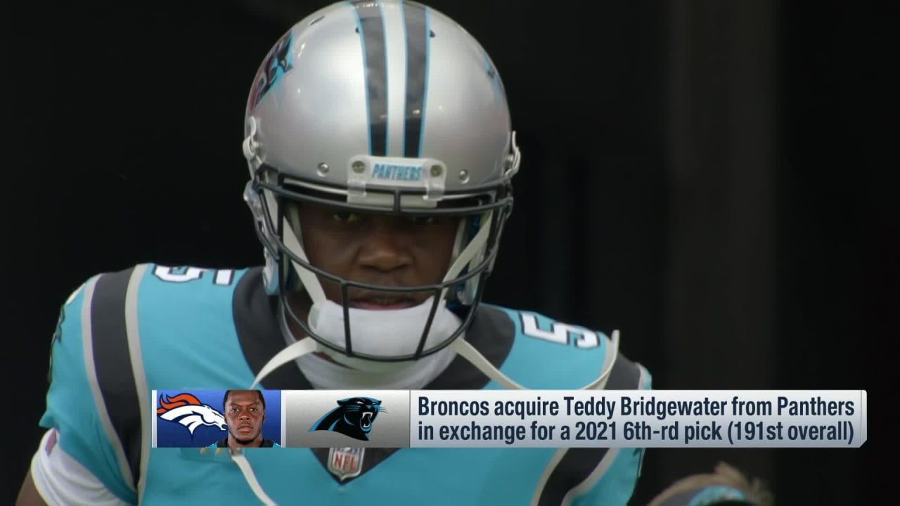 Carolina Panthers deal QB Teddy Bridgewater to the Denver Broncos