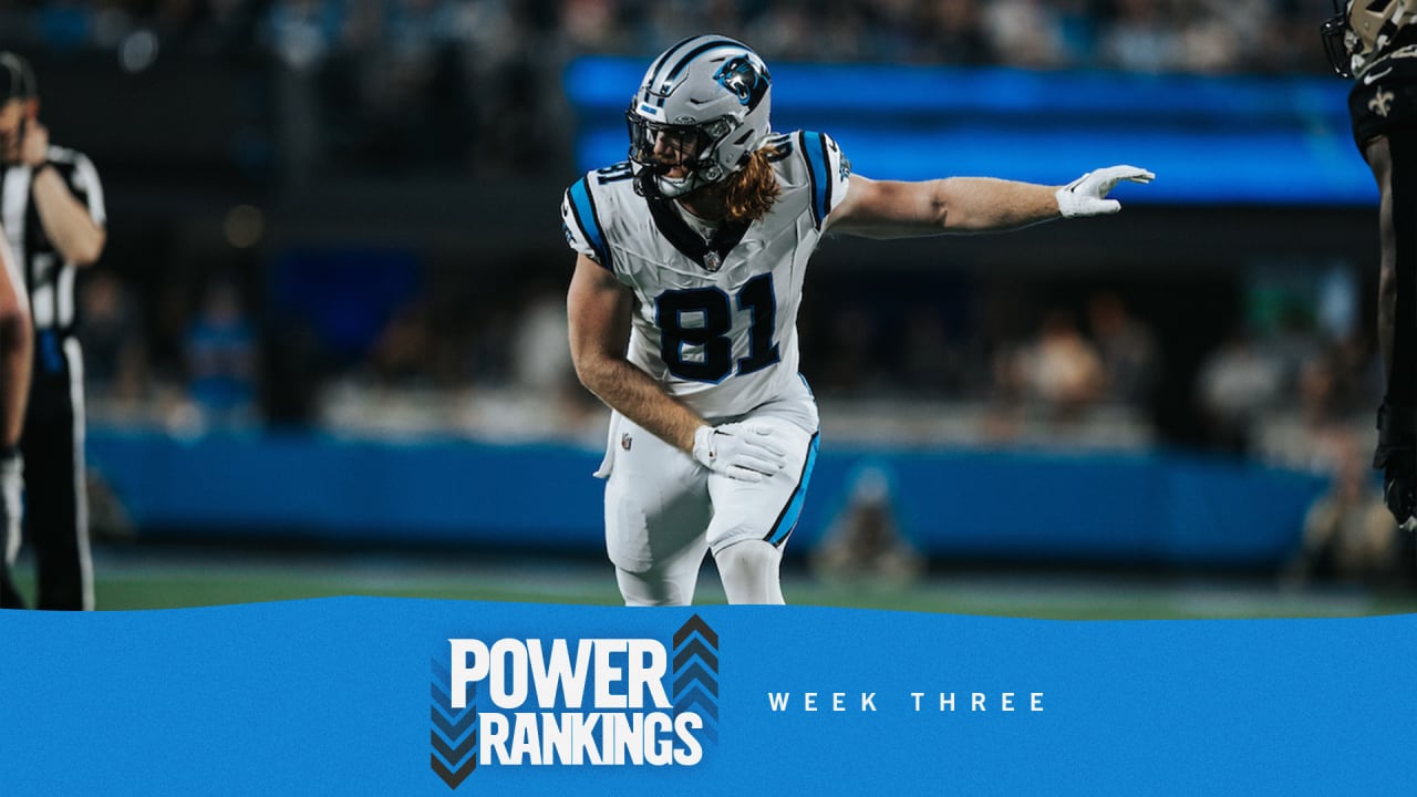 Panthers in the power rankings before Week 3 at Seattle