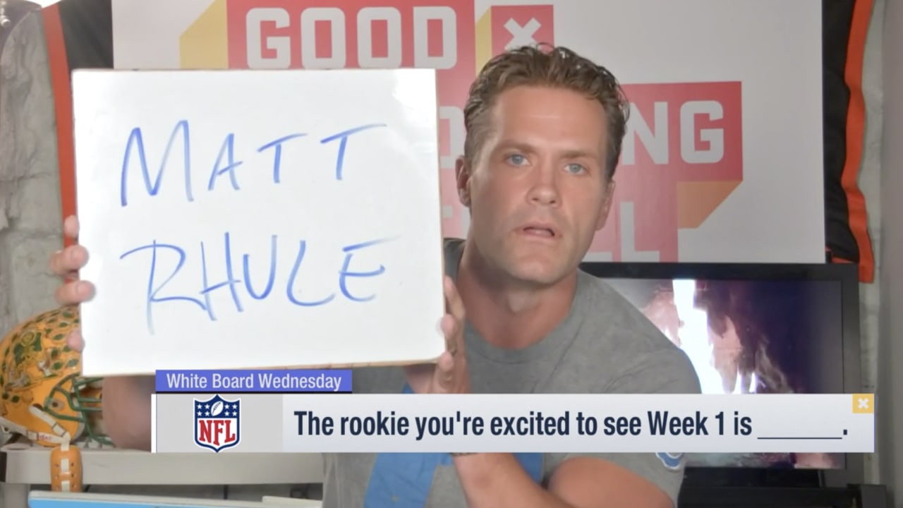 Kyle Brandt pumped up about Panthers-Browns in Week 1