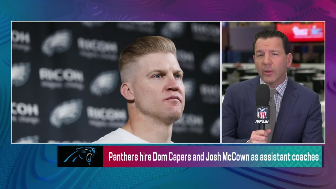 Frank Reich, Panthers hire Josh McCown as new QB coach