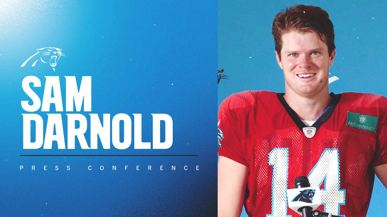 Panthers Camp Highlight: Sam Darnold floats it in to Giovanni