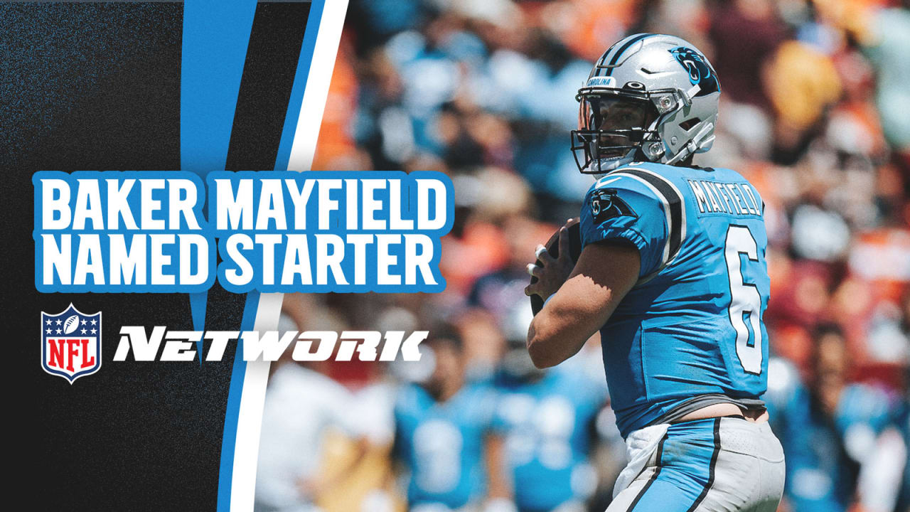Baker Mayfield named Panthers starter at quarterback for Week 1