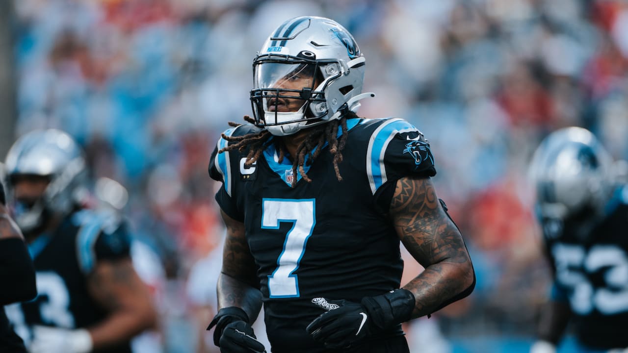 3 potential trade partners for Carolina Panthers OLB Shaq Thompson