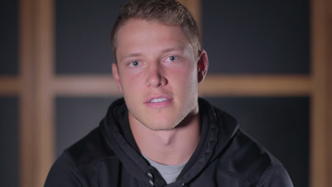 Christian McCaffrey's baby brother toughened up in backyard - Sentinel  Colorado