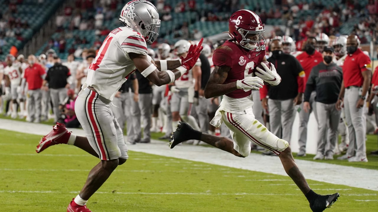 NFL draft: DeVonta Smith hopes to make case at Senior Bowl to be