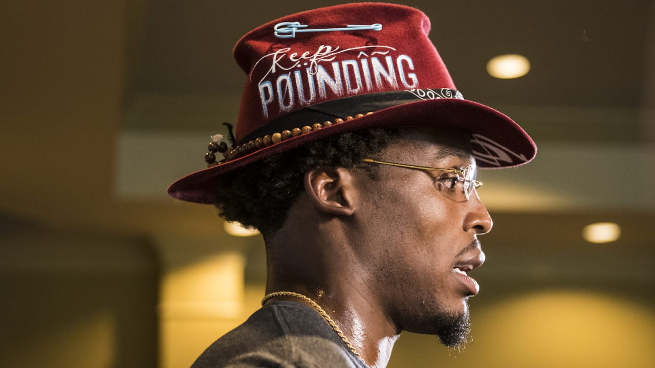 Cam Newton Hat: Panthers Quarterback Wore a Crazy Hat to Training Camp