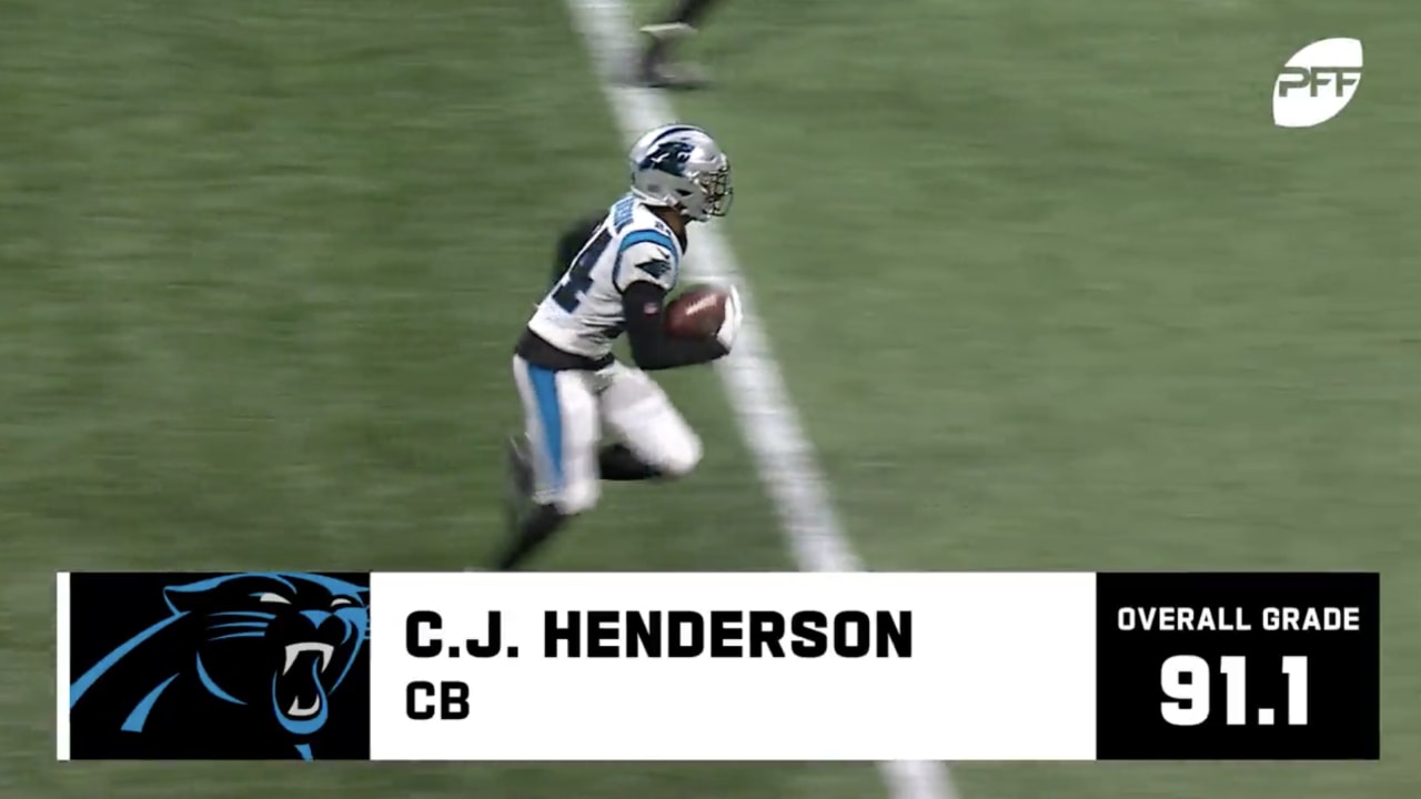 PFF 90 Club: C.J. Henderson posts top grade among CBs in Week 8