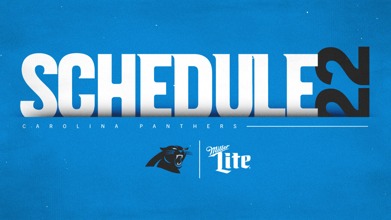 Carolina Panthers 2022 schedule released