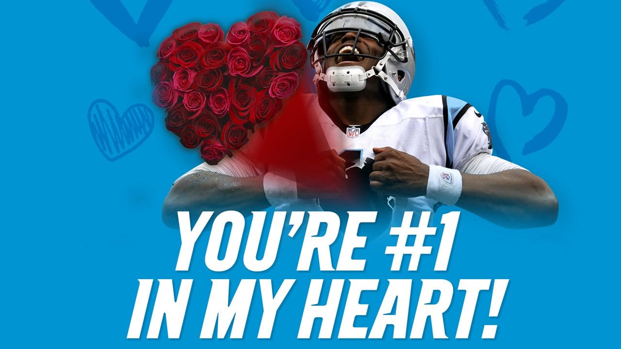 Panthers Valentines