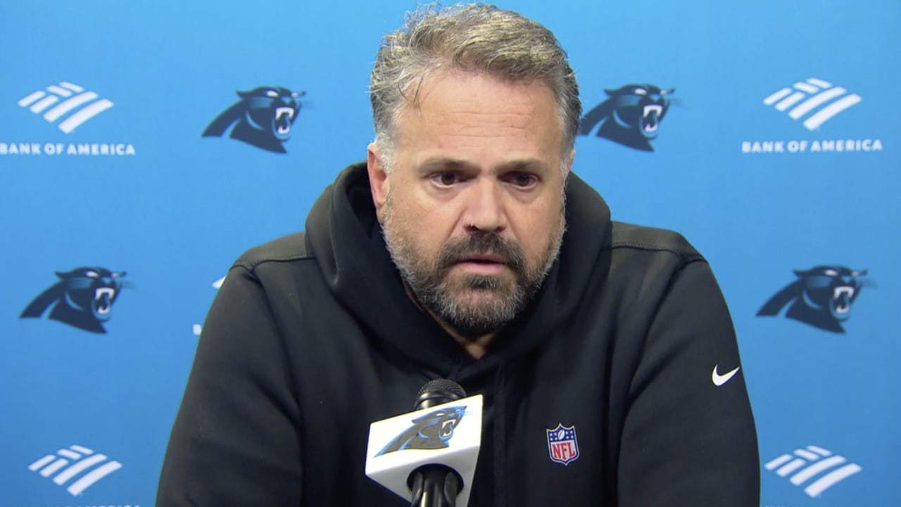 Panthers HC Matt Rhule: Decision to fire OC Joe Brady 'purely