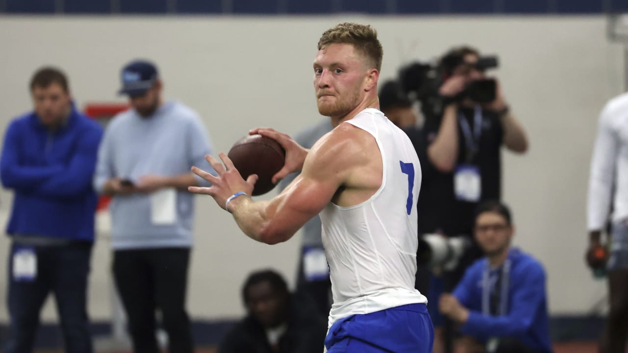 Will Levis pro day results: Highlights from Kentucky quarterback's 2023 NFL  Draft workouts