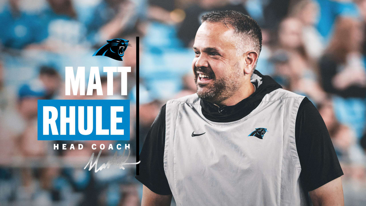 Who is new Carolina Panthers head coach Matt Rhule?