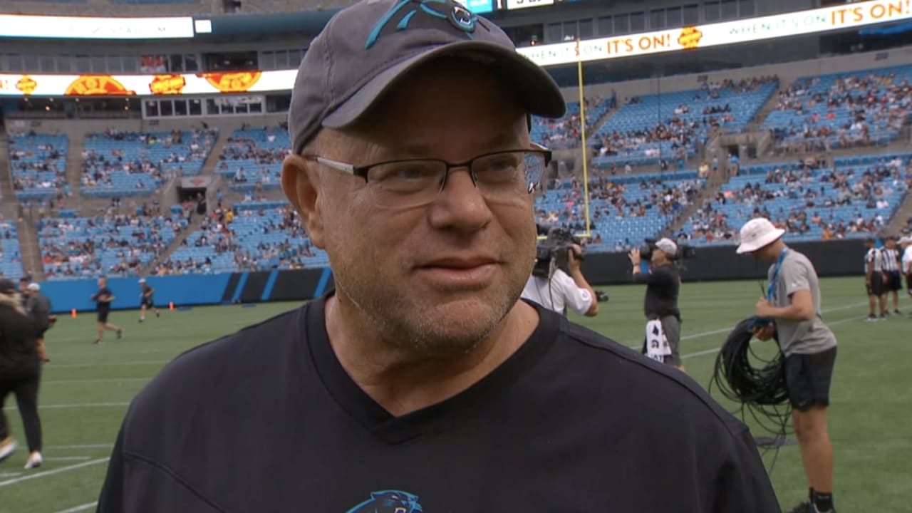 Highlights of David Tepper interview from Fan Fest practice
