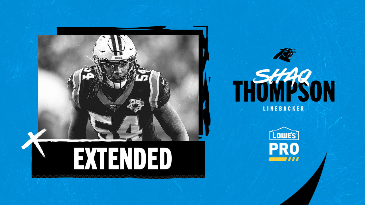 Shaq Thompson signs 4year extension