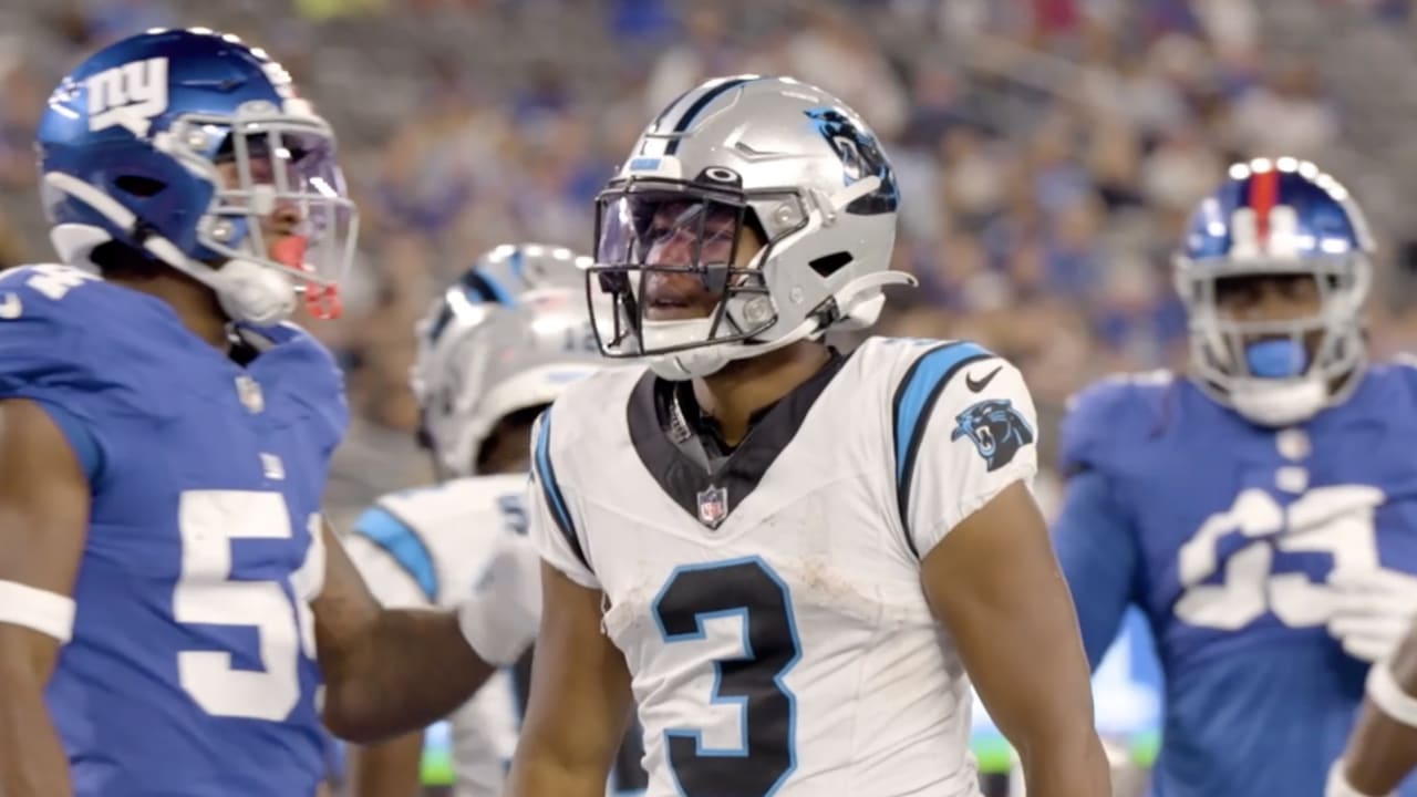 MustSee Raheem Blackshear scores Panthers' first preseason TD