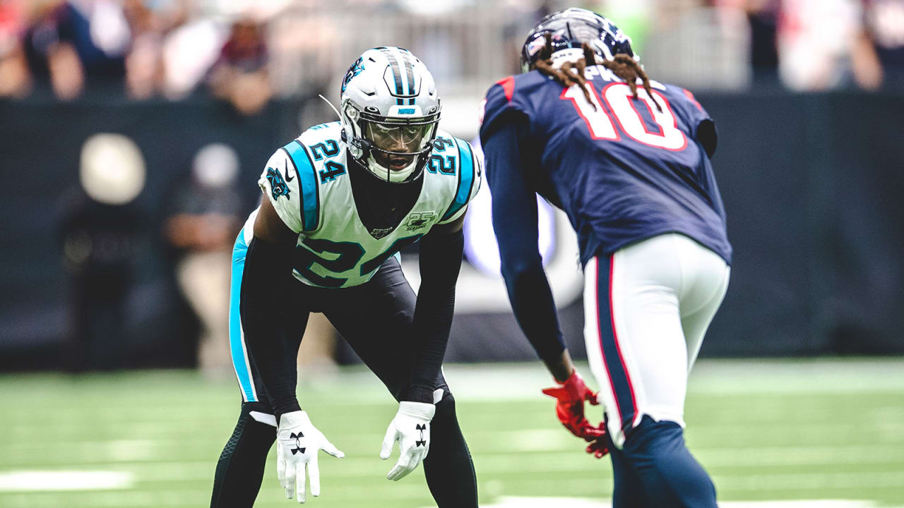 Carolina Panthers' James Bradberry gets interception, sack