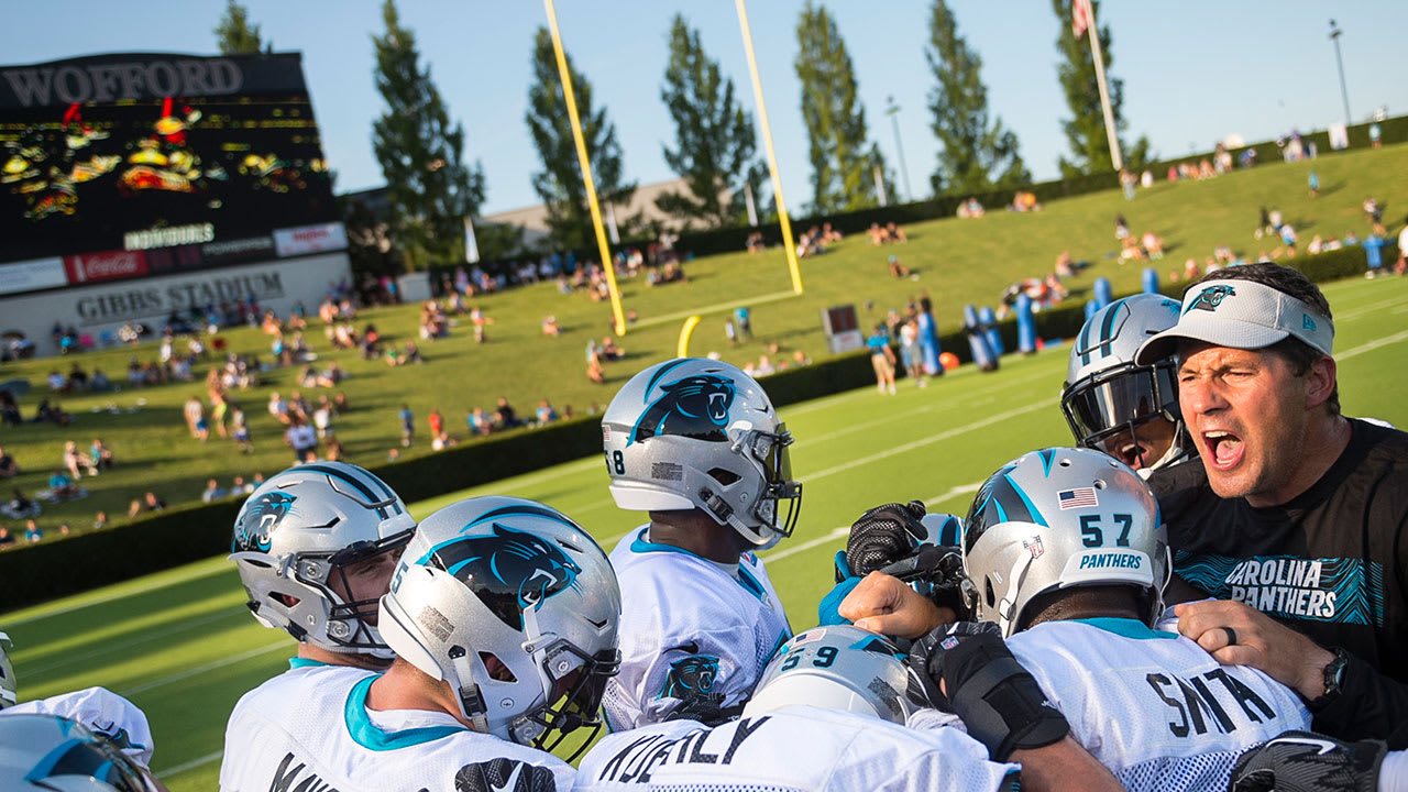 PHOTOS: Carolina Panthers training camp in Gibbs Stadium at