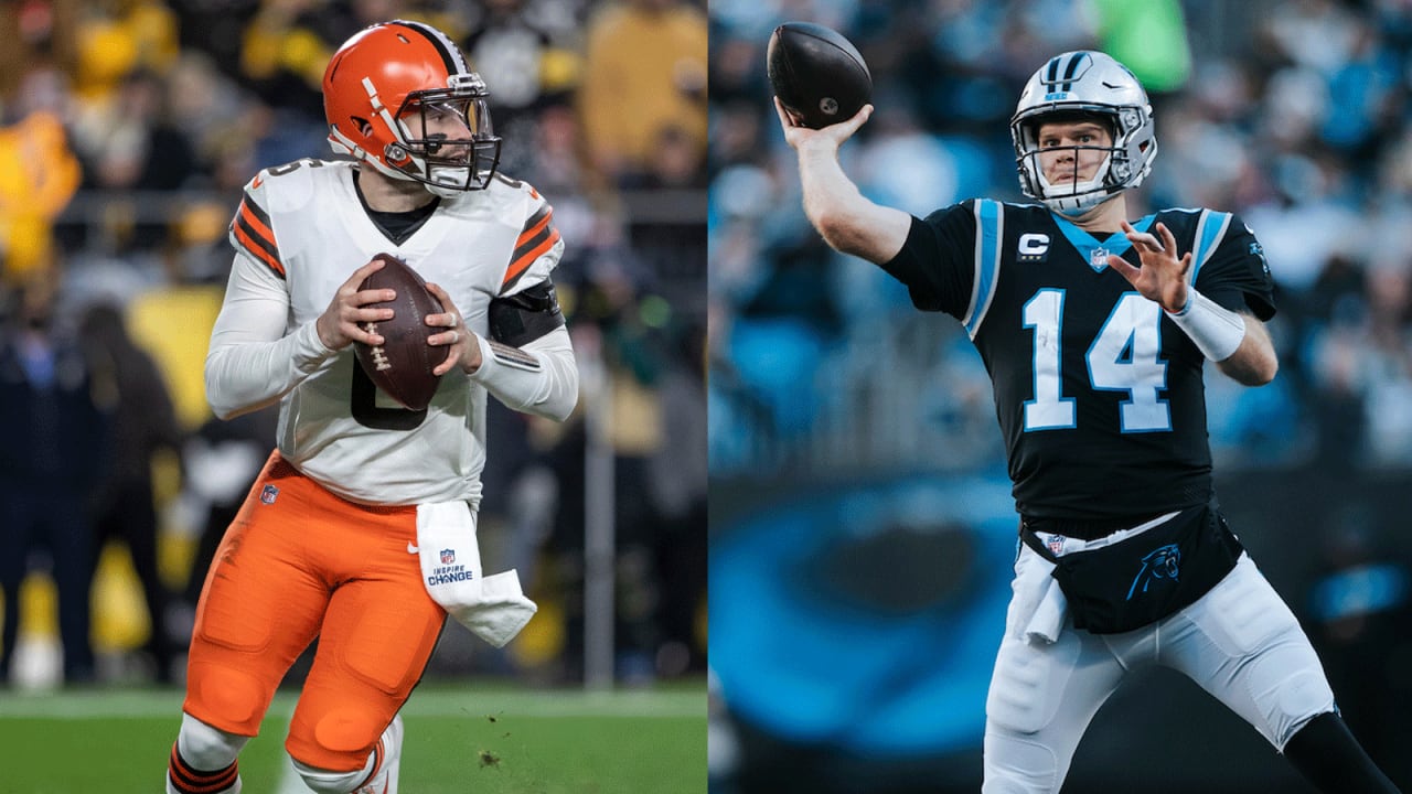 Panthers QBs P.J. Walker, Matt Corral to rotate quarters vs. Patriots;  Baker Mayfield, Sam Darnold out