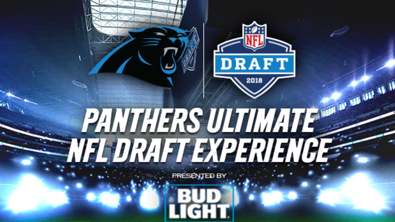 We're still on! - Come celebrate the No. 1 Draft Pick at the Panthers Draft  Party, presented by Bud Light