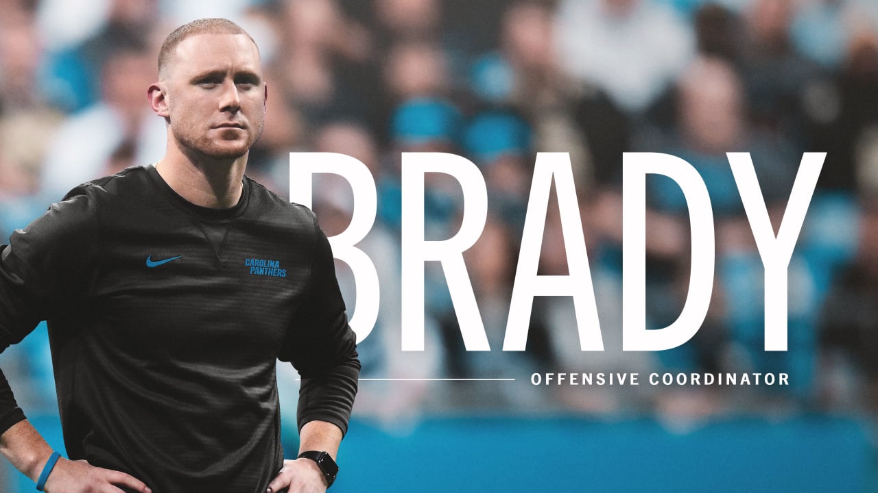 Panthers hire Joe Brady as offensive coordinator