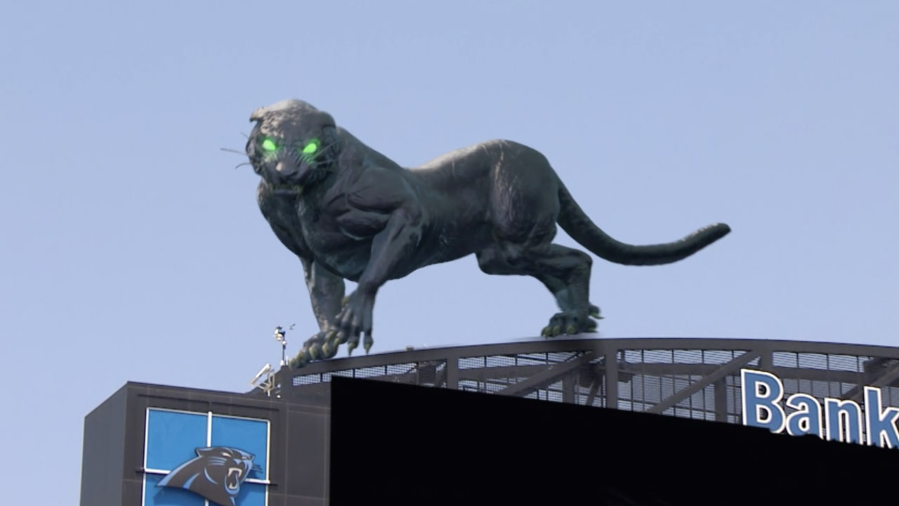 VIDEO Carolina unveils mixed reality Panther before game