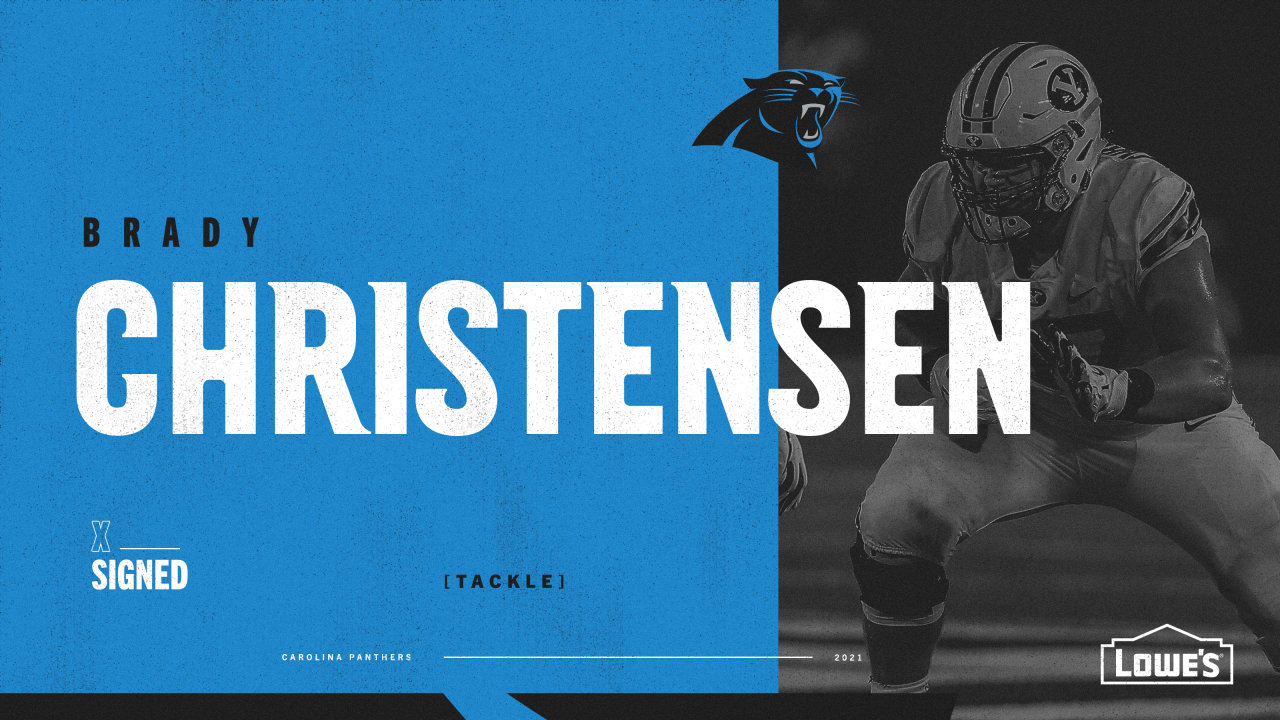 Panthers sign third-rounder Brady Christensen