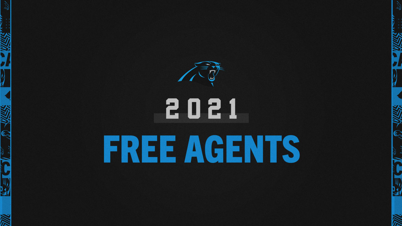 Carolina Panthers' 2021 free agents at each position