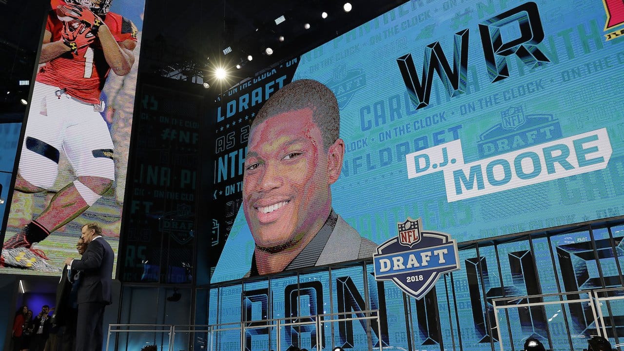 NFL Draft Grades 2018: Carolina Panthers select D.J. Moore at No. 24