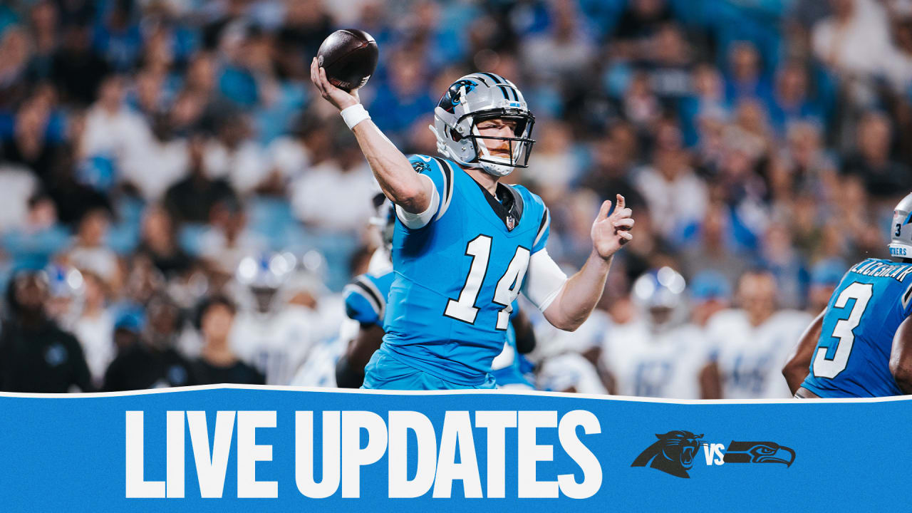 Live Updates Panthers Seahawks