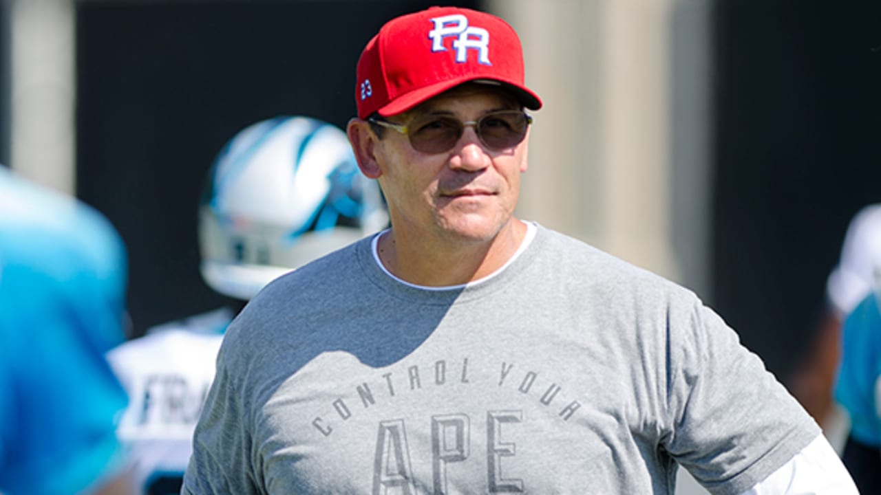 Ron Rivera and family selling old Panthers gear / memorabilia to benefit  the Humane Society of Charlotte on February 15 : r/panthers