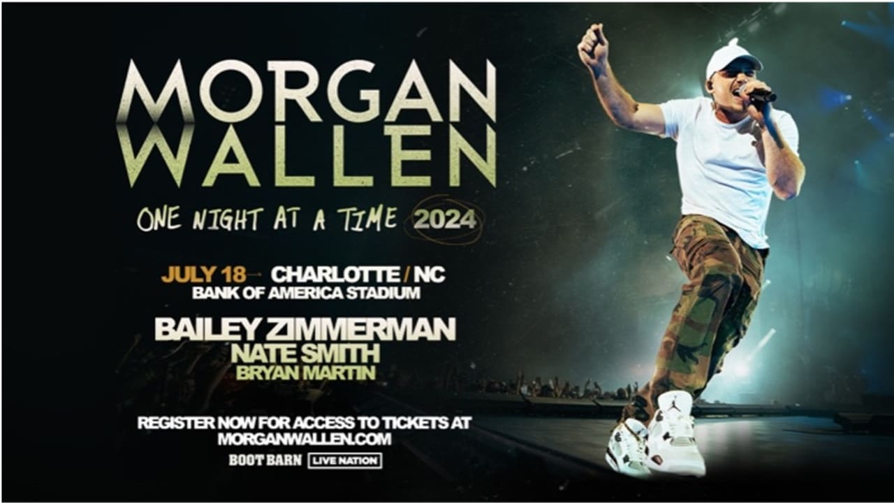 Morgan Wallen to Play Bank of America Stadium