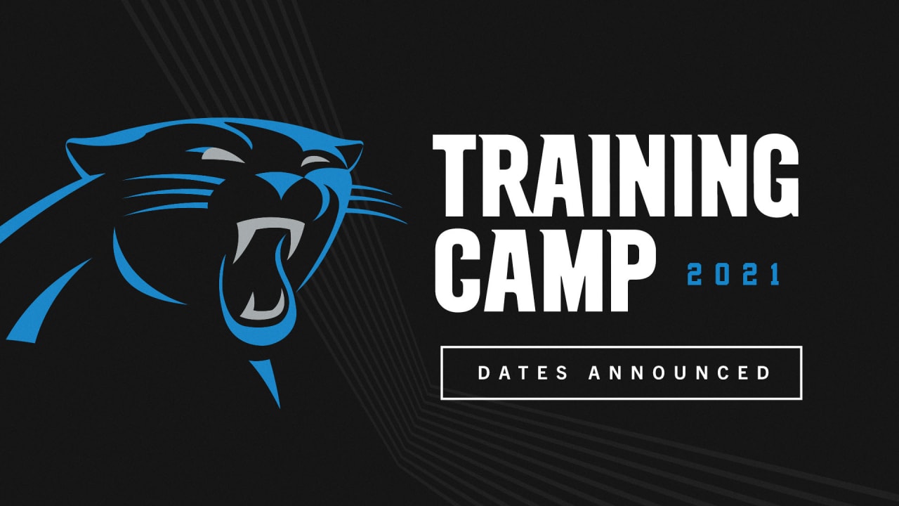 Panthers announce 2021 training camp schedule