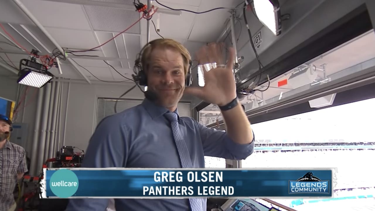 No broadcasting career yet: Ex-Panthers TE Greg Olsen signs one