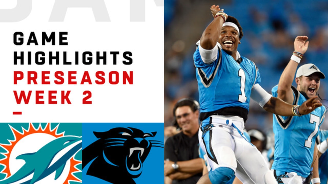 Atlanta Falcons vs. Miami Dolphins  Preseason Week 2 NFL Highlights 