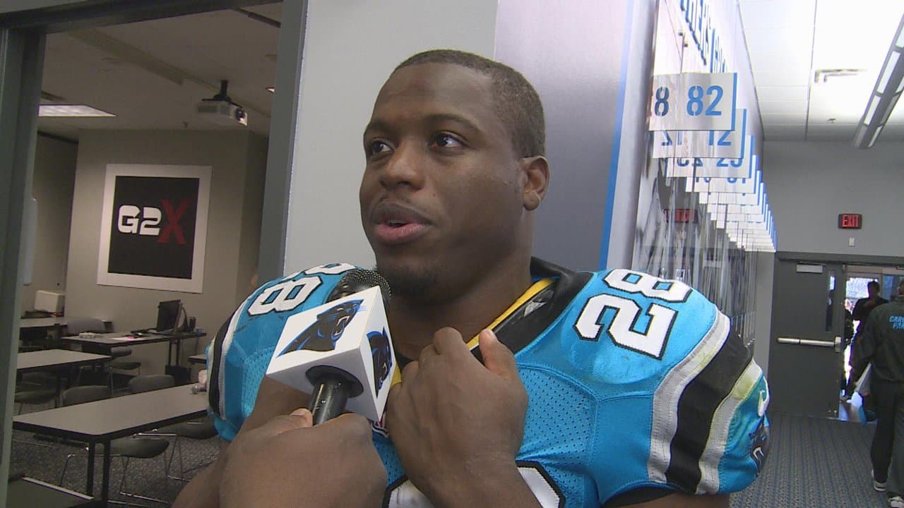 Jonathan Stewart: Great to be back