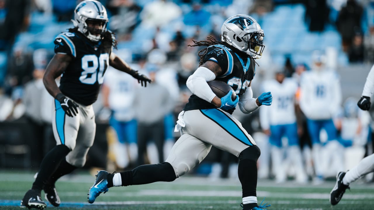 Chuba Hubbard's best runs from 125-yard game on Christmas Eve 