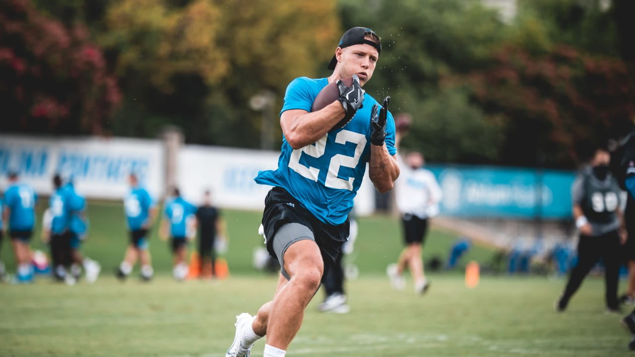 Panthers offensive coordinator Joe Brady has to lower 1 stat for Christian  McCaffrey