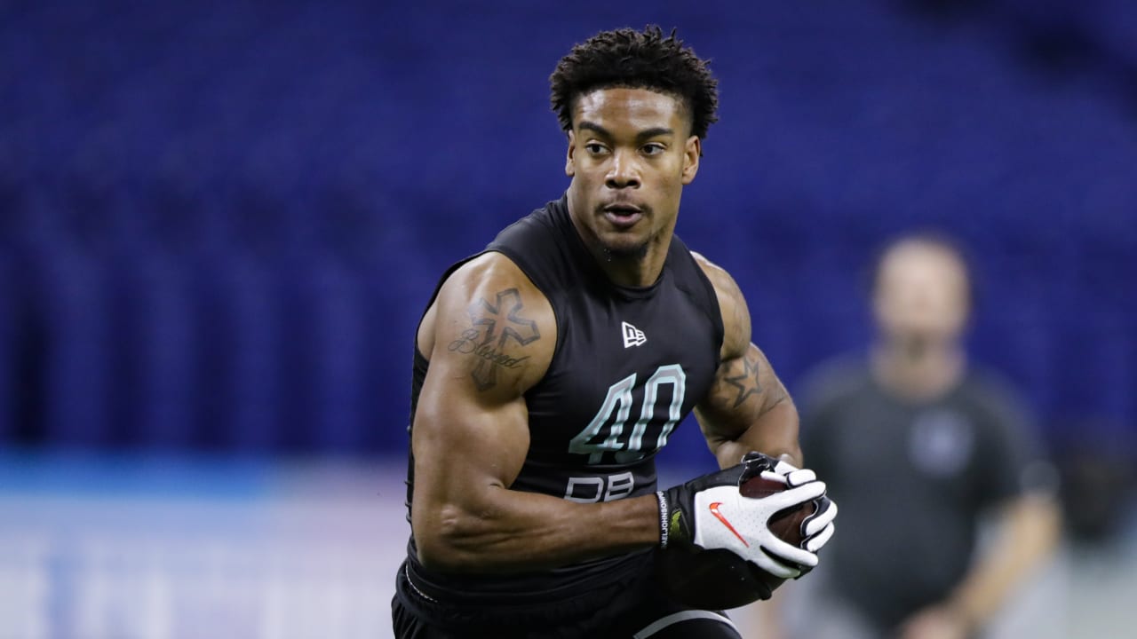 Photos Jeremy Chinn at the NFL Combine