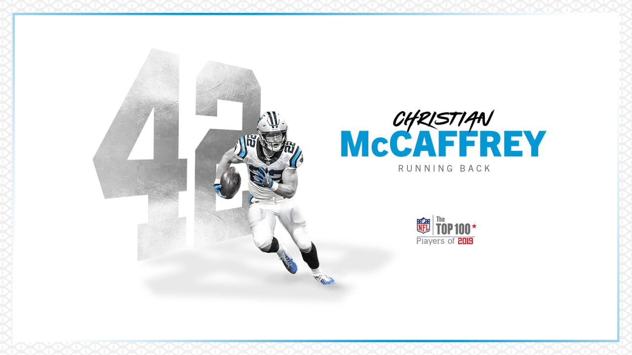 Christian McCaffrey ranked 42nd in 2019 NFL Top