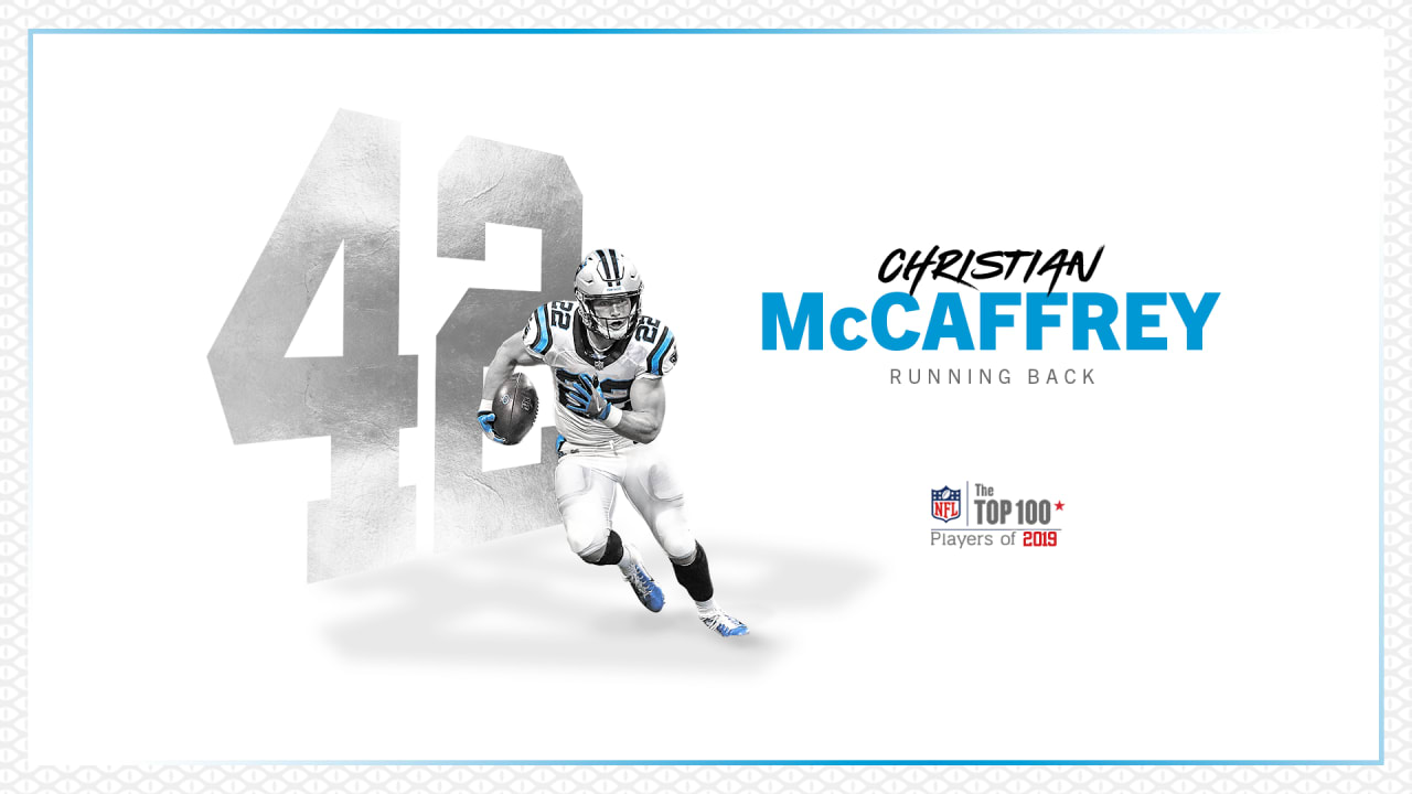 Christian Mccaffrey Ranked 42nd In 2019 Nfl Top 100