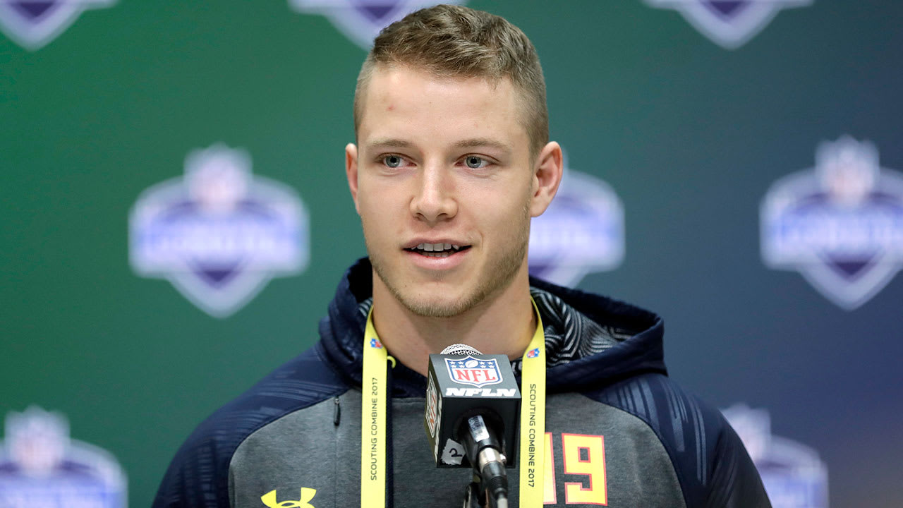 Christian McCaffrey made a statement at the 2017 Scouting Combine