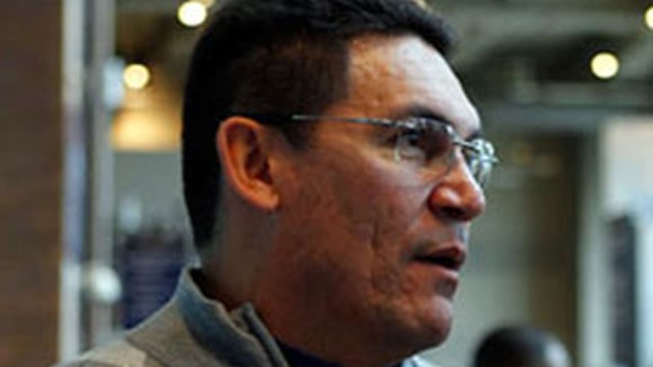 Ron Rivera at Combine