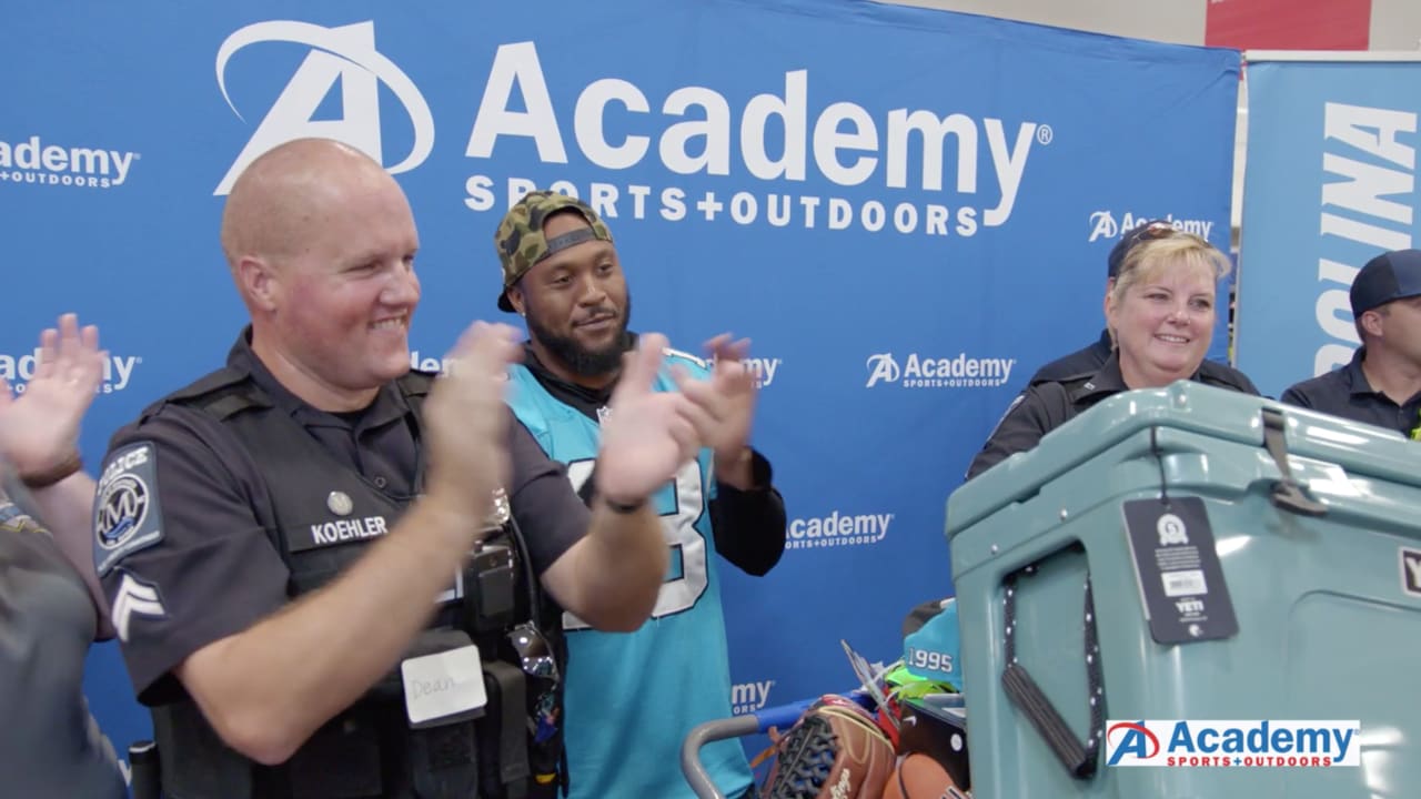 Academy Sports + Outdoors hosts first responders in shopping spree