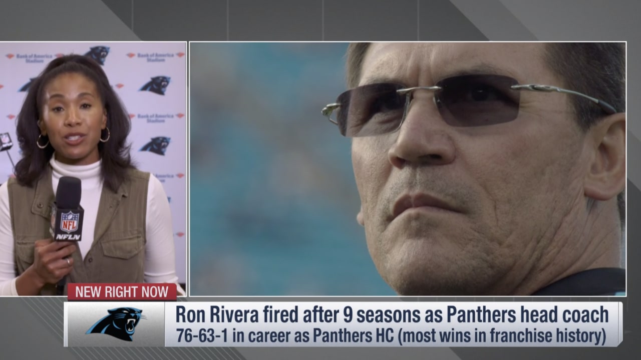 Ron Rivera fired by Carolina Panthers after nearly 9 years