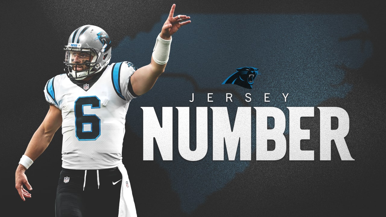 Panthers QB Baker Mayfield to wear No. 6 uniform